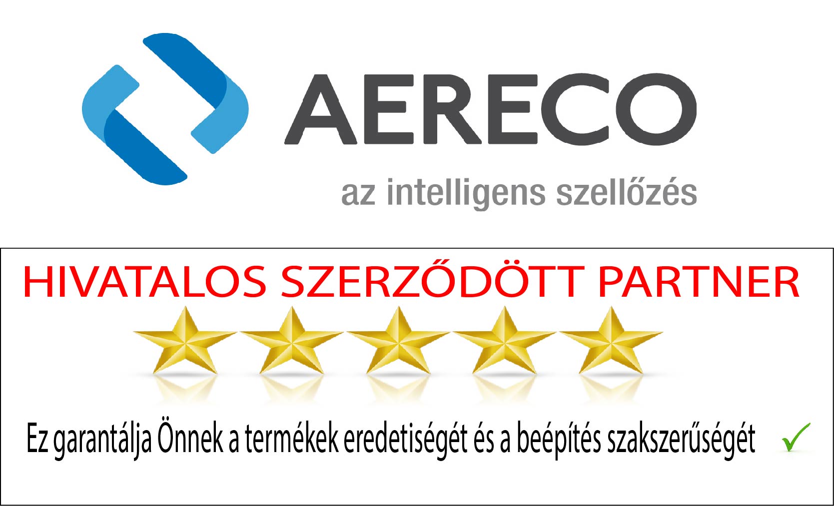 Légbevezető ablakszellőző AERECO partner